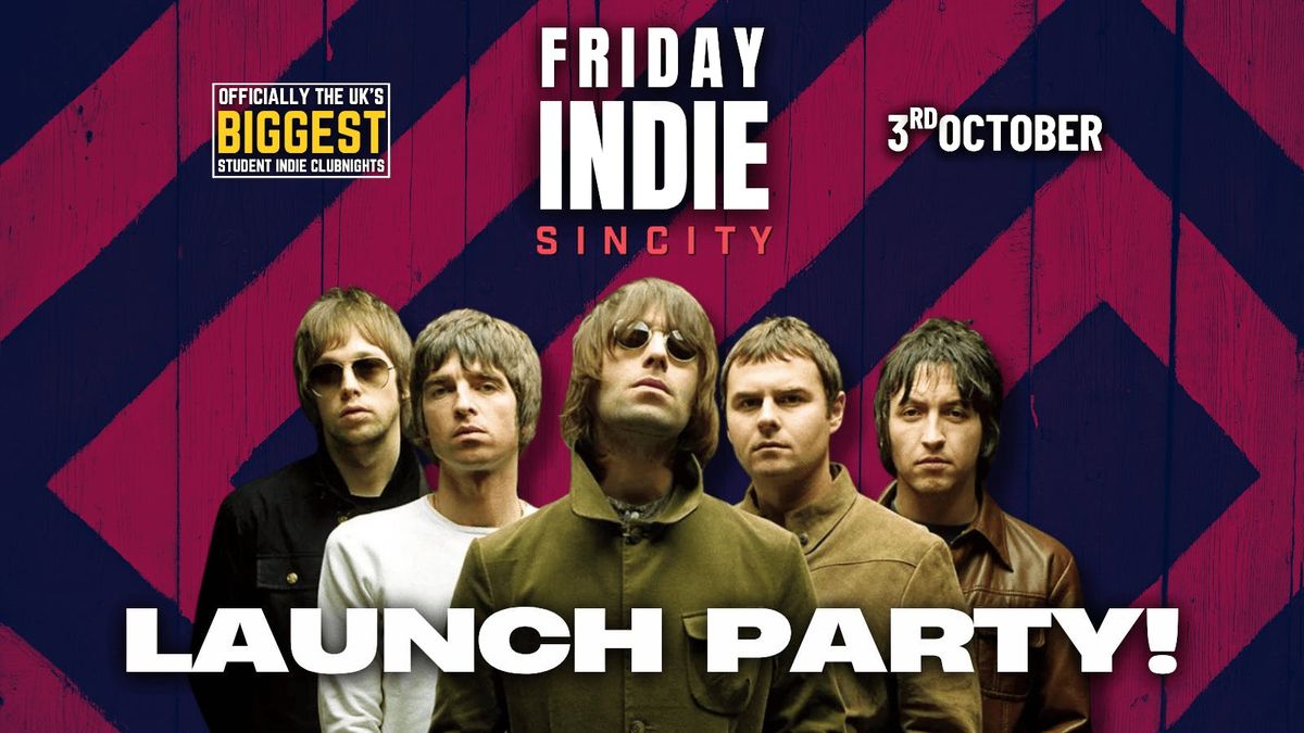 FRIDAY INDIE at Sin City - LAUNCH PARTY - 3rd October, 3 October | Event in Swansea | AllEvents