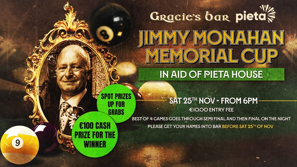 Jimmy Monahan Memorial Cup♥, Gracie's Bar CarrickonShannon, Castlebar