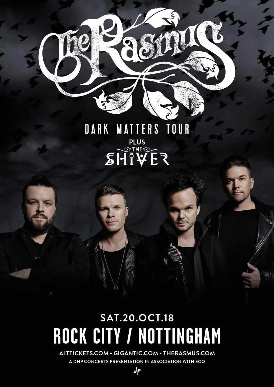 The Rasmus Nottingham Tickets, 6 December | Event in Nottingham | AllEvents