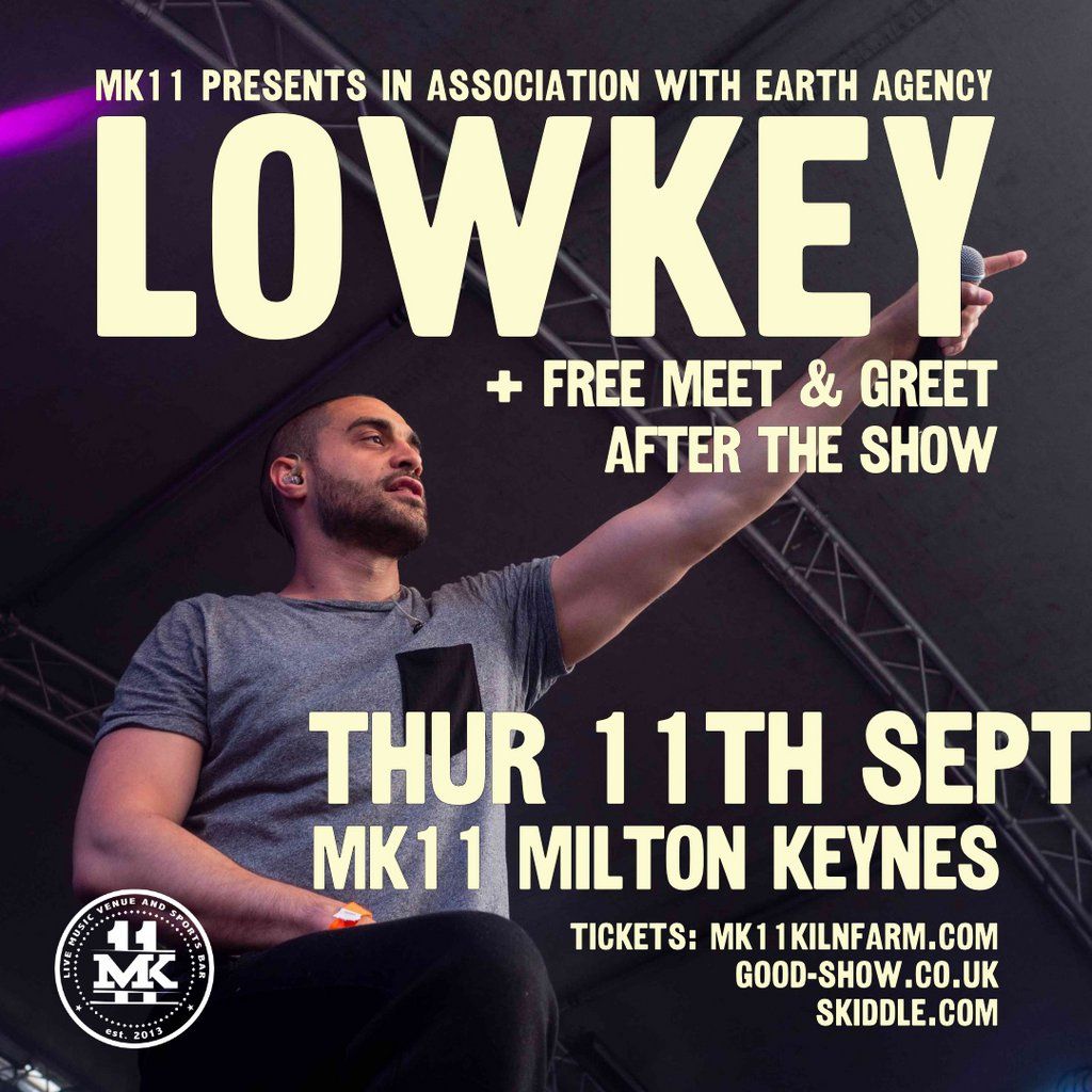 Lowkey / MK11 Milton Keynes/ 11.09.25, 11 September | Event in Milton Keynes | AllEvents