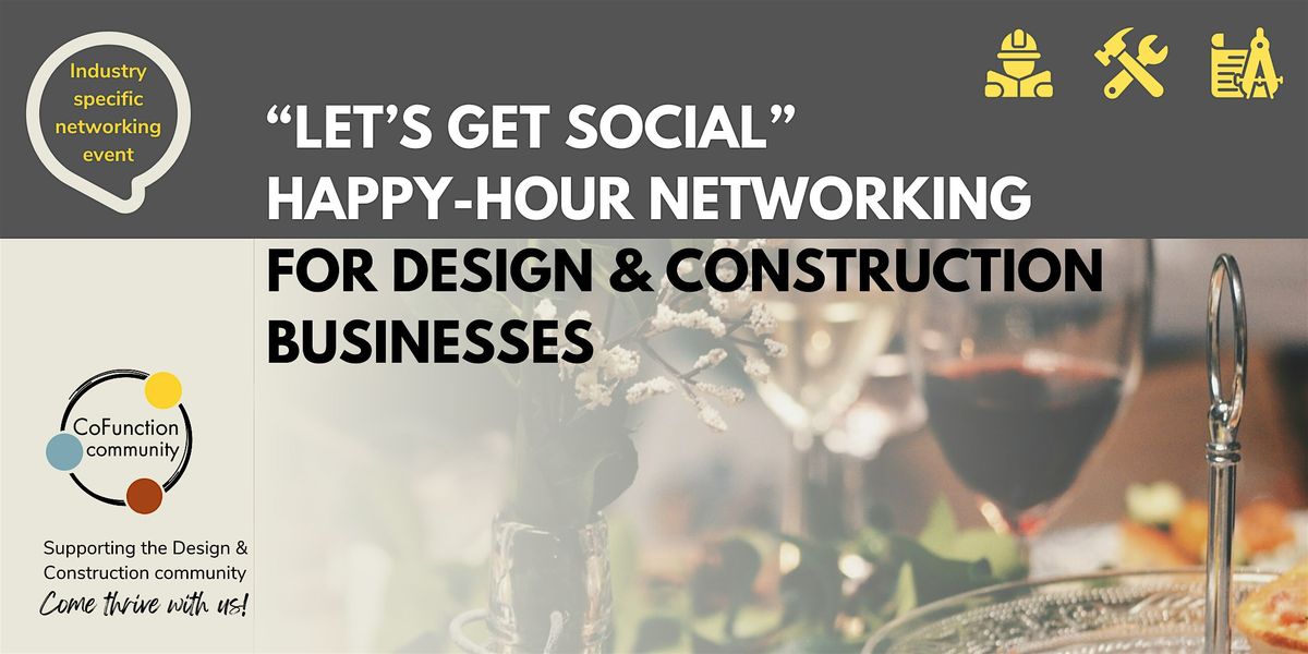 Holiday Networking Tips Graphics Lets Get Social - Holiday Networking for Design & Construction ...