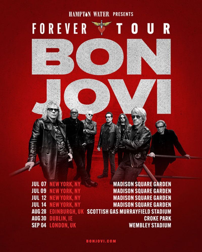 Bon Jovi Edinburgh Tickets, 28 August | Event in Edinburgh | AllEvents
