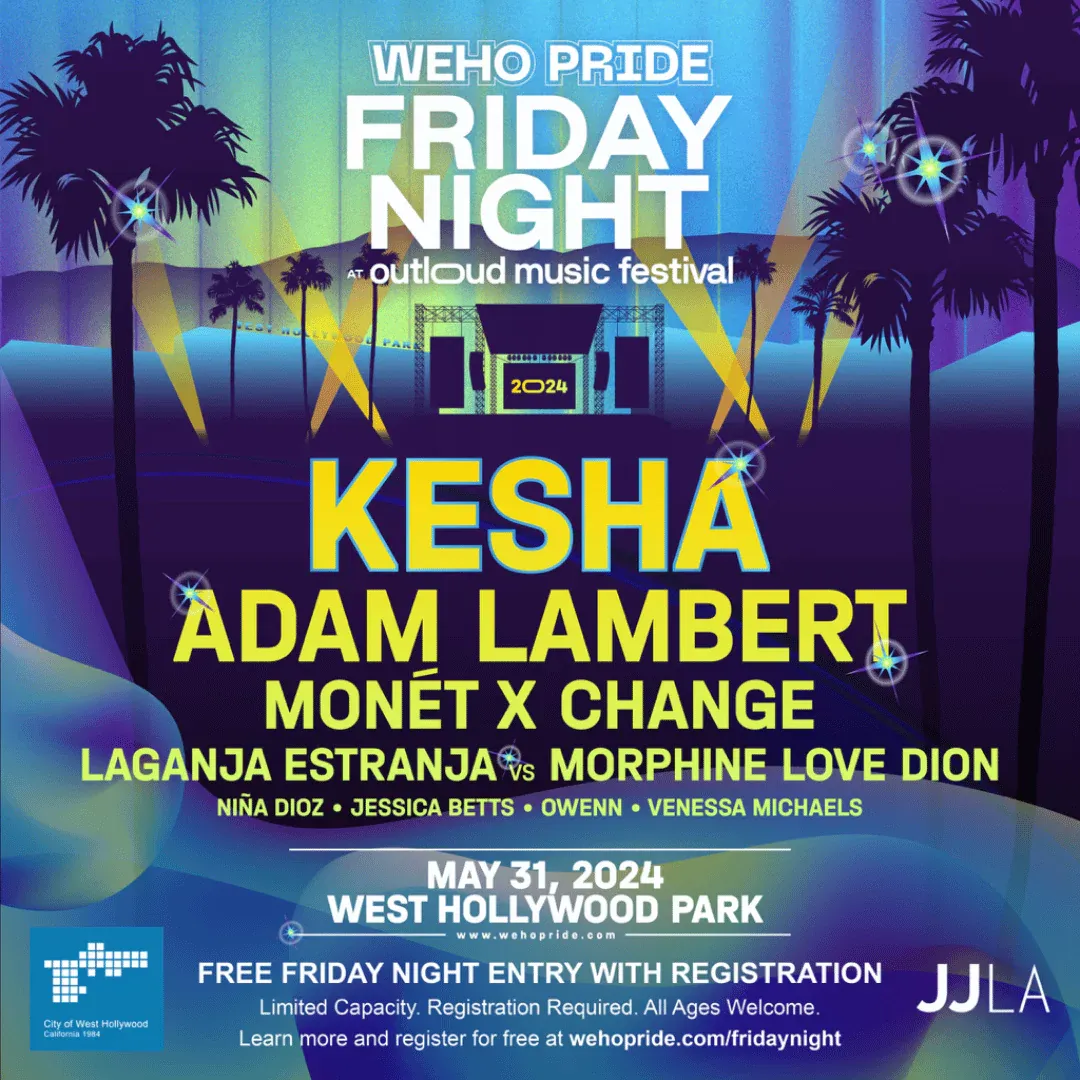 Outloud Music Festival - 2 Day Pass at West Hollywood Park, 31 May | Event in West Hollywood | AllEvents