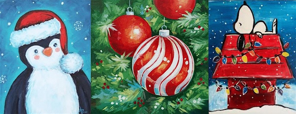 Winter + Christmas Painting Party! (Woodstock / Bull Valley), 20 December | Event in Woodstock | AllEvents