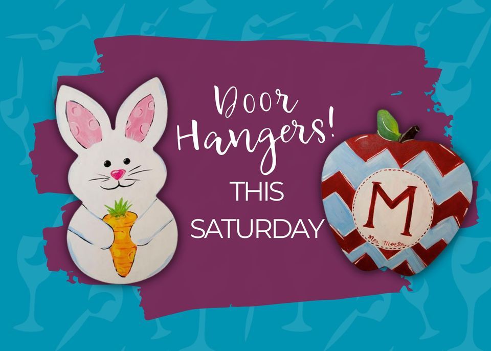 Wooden Cutout Door Hangers, Painting with a Twist (Hattiesburg, MS), 25 March 2023 AllEvents.in