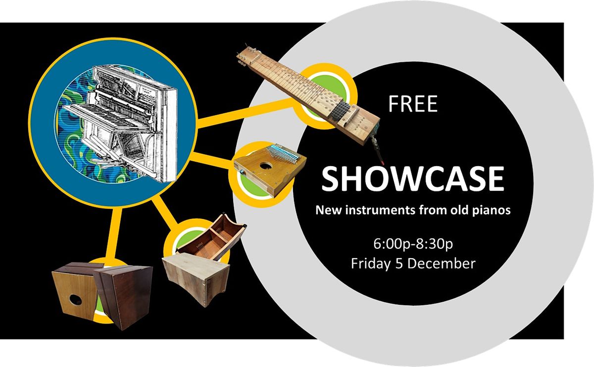 Creating futures for pianos. Old pianos remade into new instruments, 5 December | Event in South Melbourne