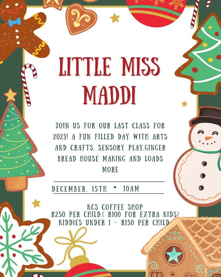 Christmas Bub class , KC's Coffee Shop, Amanzimtoti, December 15 2023