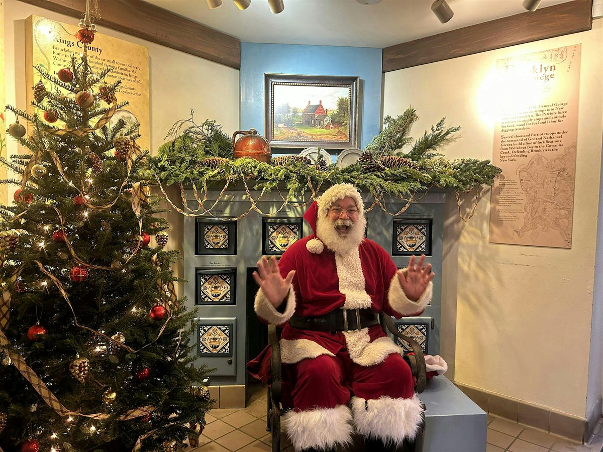 Photos with Santa at Old Stone House 2025!, 6 December | Event in Brooklyn | AllEvents