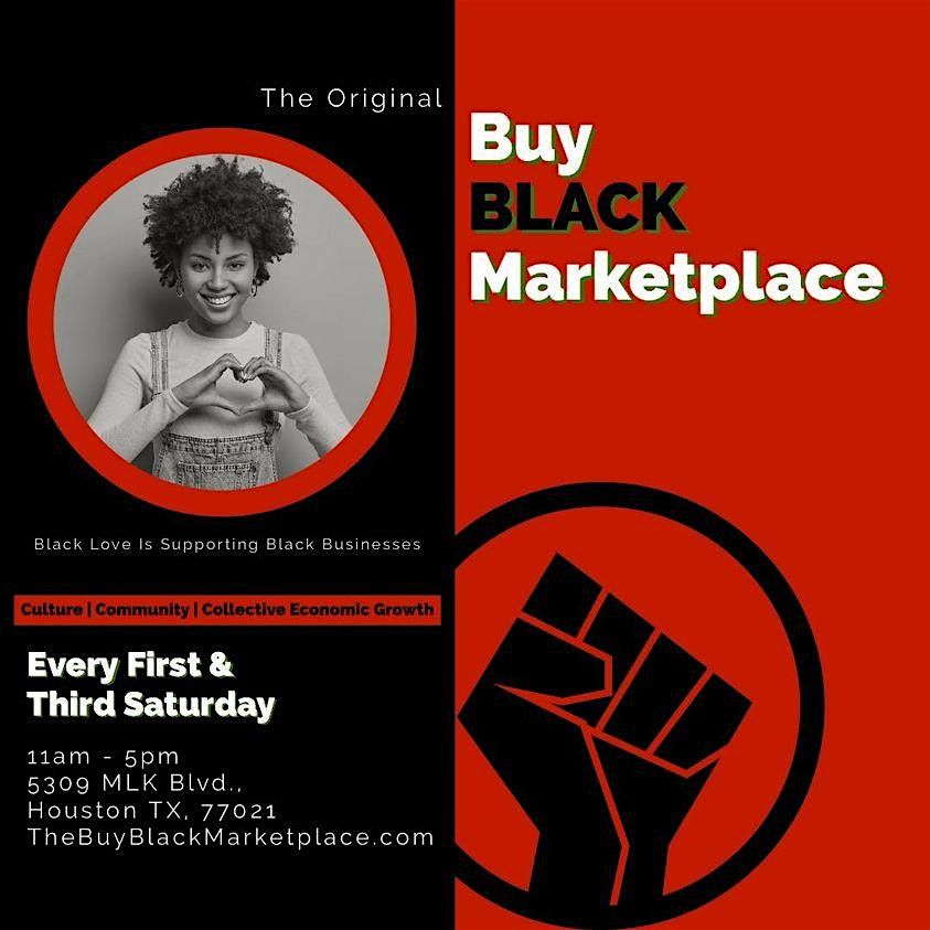 THE BUY BLACK MARKETPLACE  PRE KWANZAA 12/6/25       11 AM-   4 PM, 6 December | Event in Houston | AllEvents