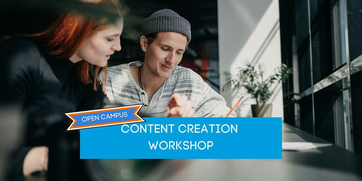 Open Campus Content Creation Workshop: Study Insights | Campus Hamburg, 29 November | Event in Hamburg | AllEvents