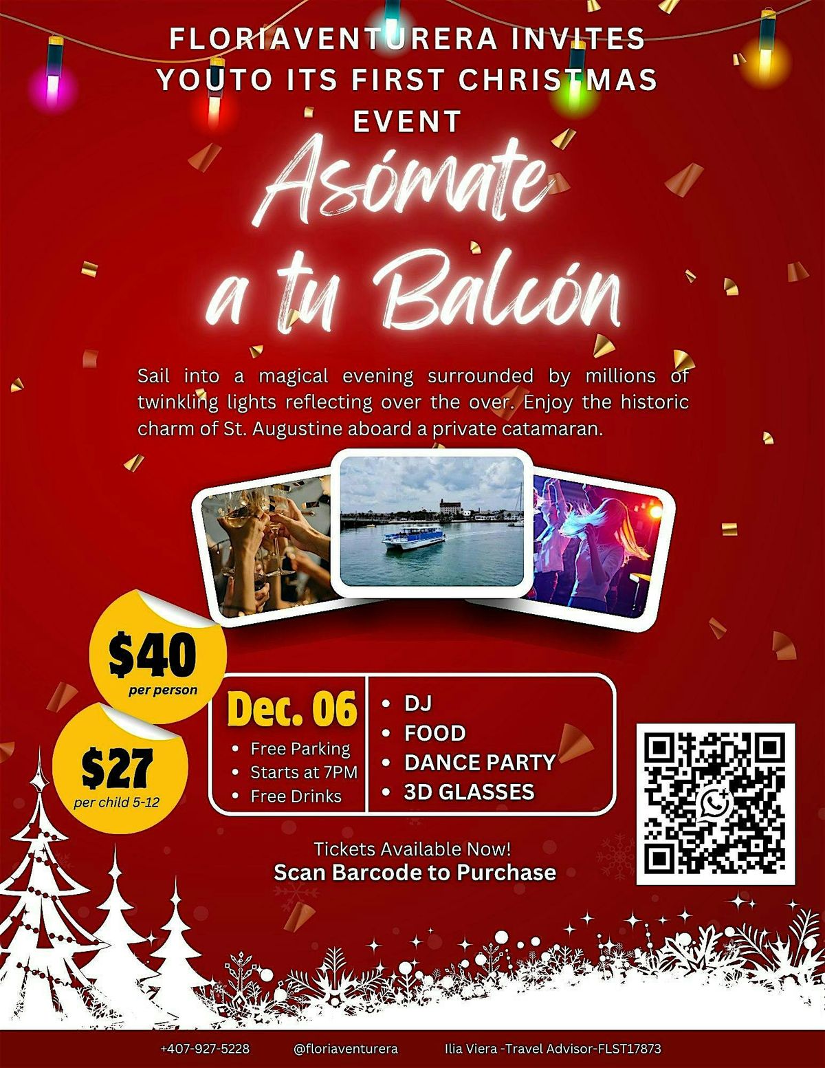 Asomate a tu Balcon, 6 December | Event in St. Augustine | AllEvents