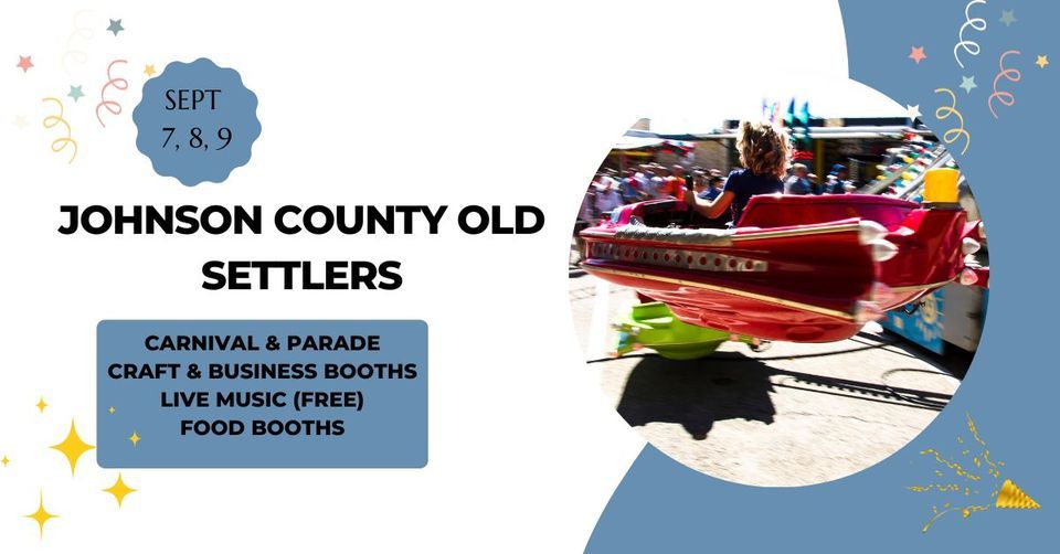 Johnson County Old Settlers, Downtown Olathe, September 7 to September