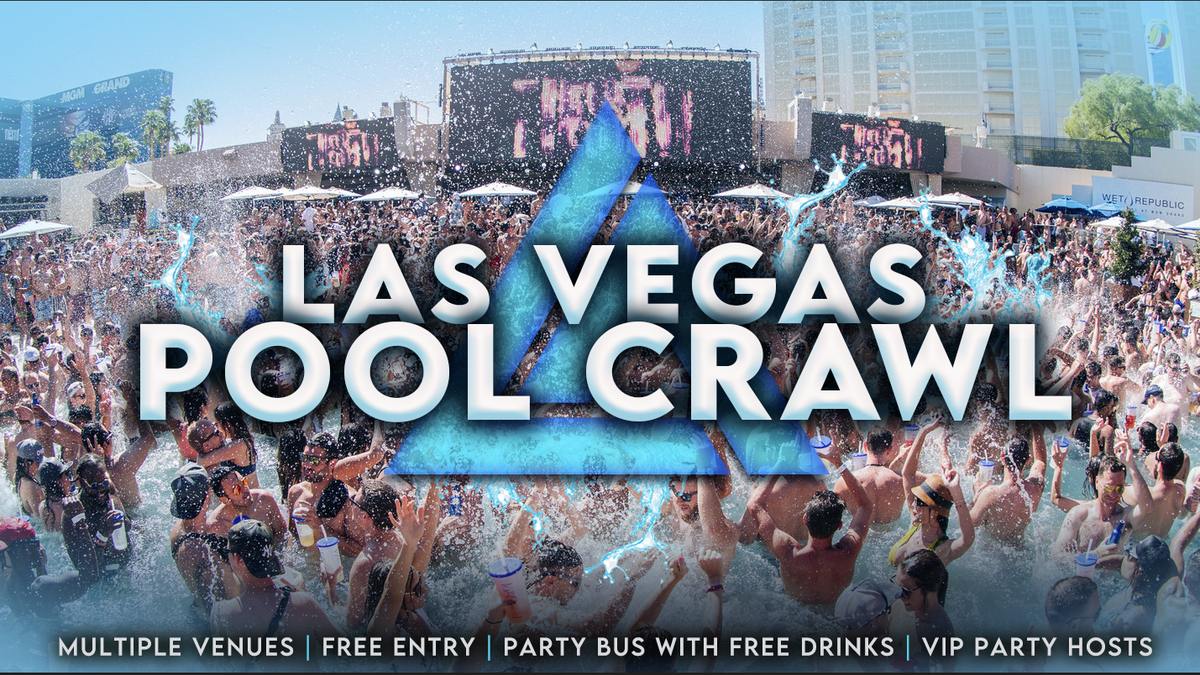 Las Vegas Pool Crawl at Las Vegas Strip, 15 August | Event in Las Vegas | AllEvents