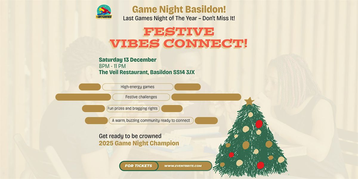 Basildon Game Night: Winter Games, 13 December | Event in Basildon | AllEvents