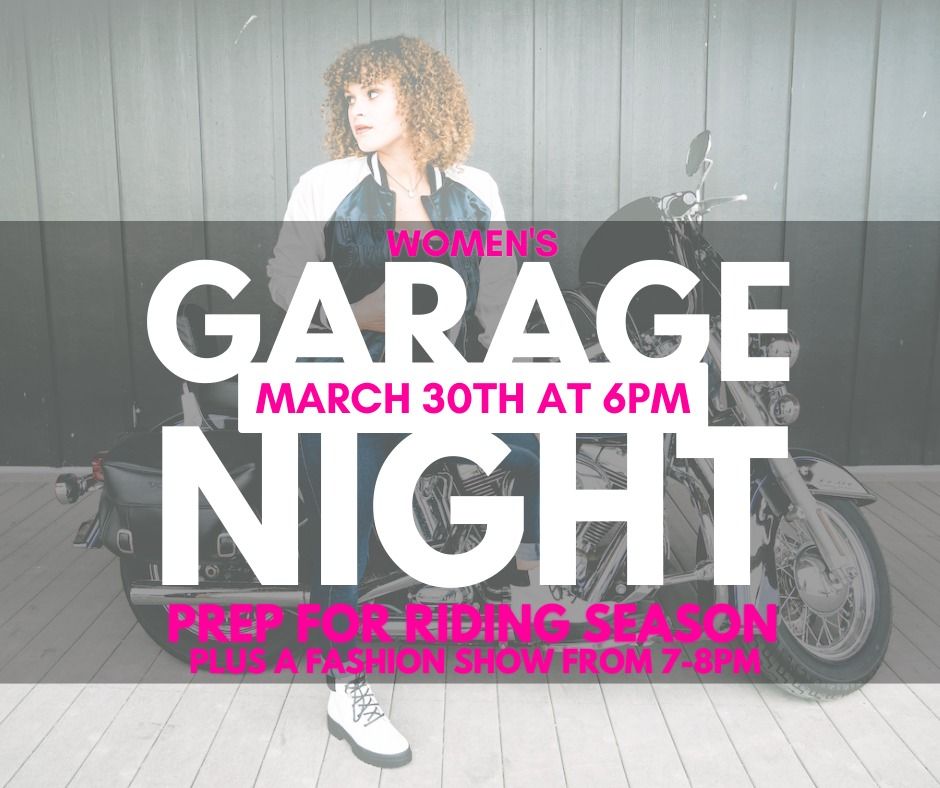 Womens Garage Night, Frontier HarleyDavidson, Lincoln, March 30 2023