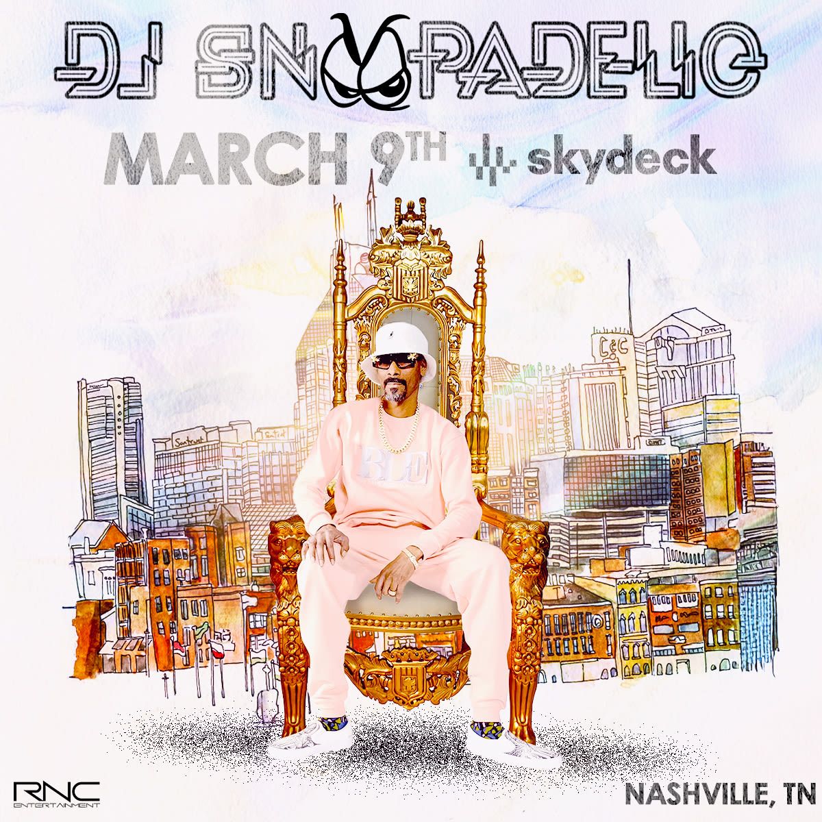 DJ Snoopadelic at Las Colonias Park Amphitheater, 11 June | Event in Grand Junction | AllEvents