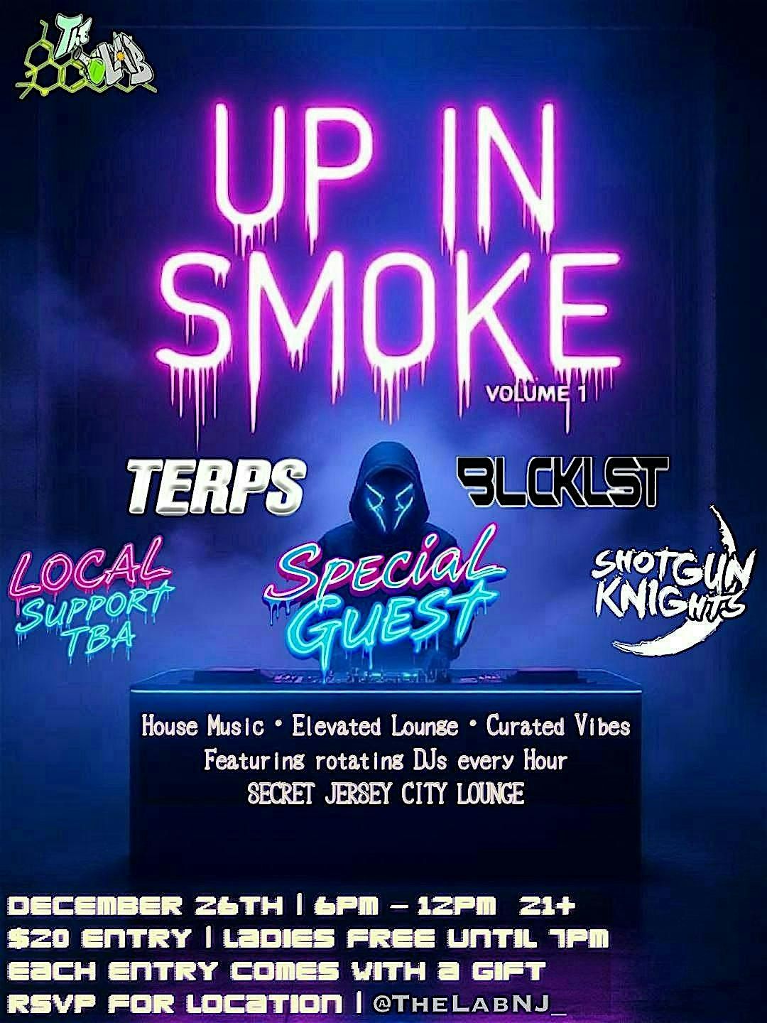 Up in Smoke Vol. 1, 26 December | Event in Jersey City | AllEvents