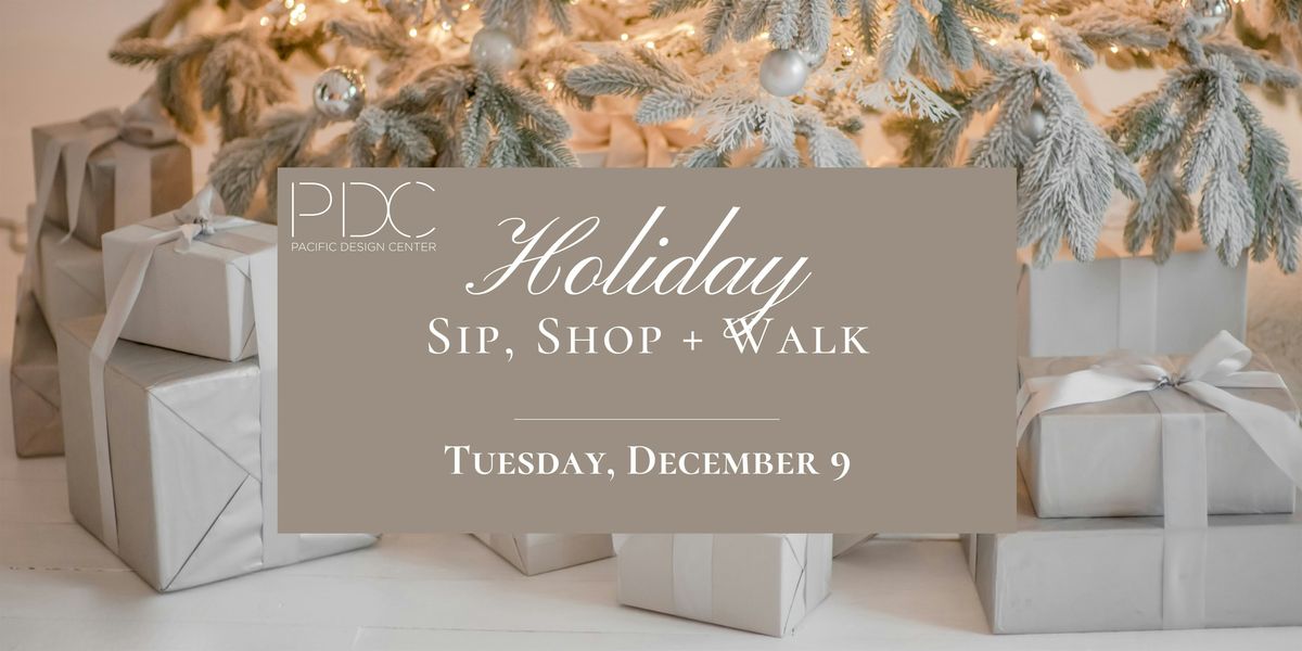 Sip, Shop + Walk, 9 December | Event in West Hollywood | AllEvents