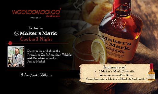 Makers Mark Cocktail Night Wooloomooloo Steakhouse Singapore 5 August