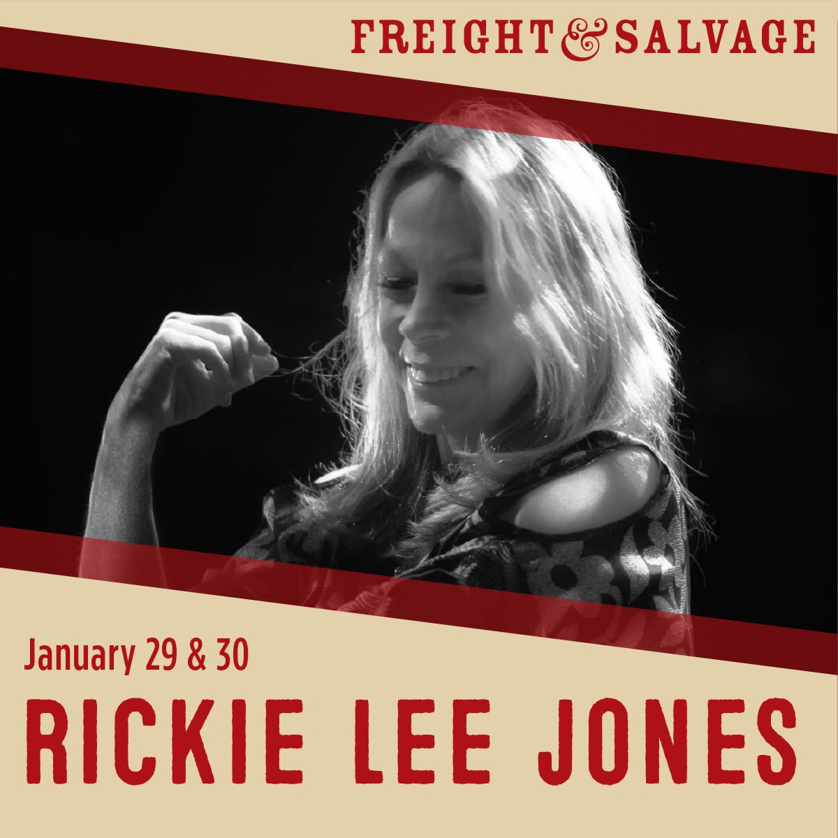 Rickie Lee Jones at Bram Goldsmith Theater, 6 February | Event in Beverly Hills | AllEvents