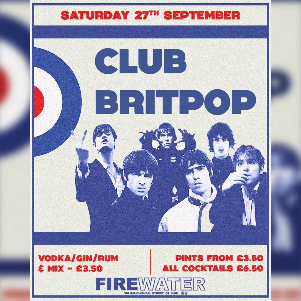 Freshers: Club Britpop | Event in Glasgow | AllEvents