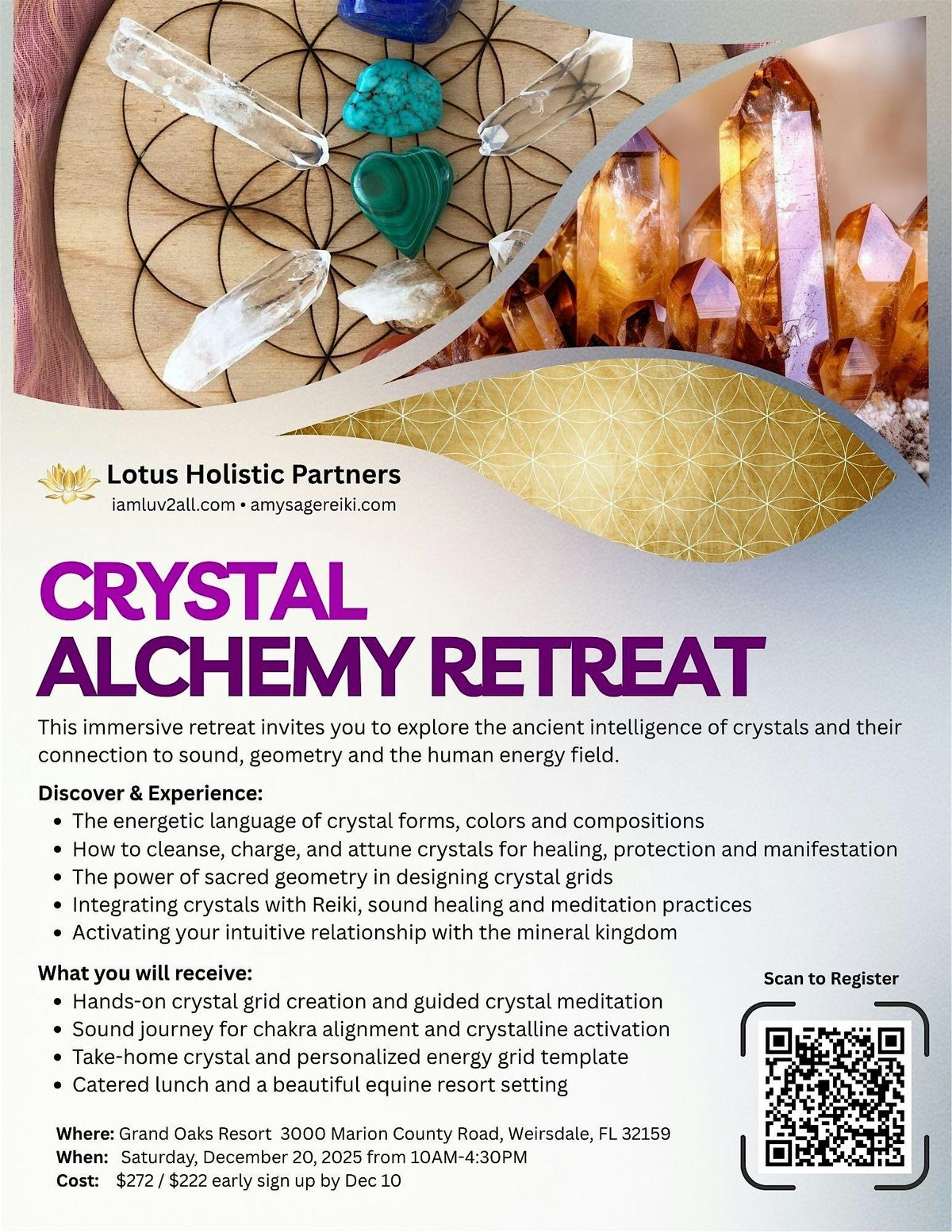 Crystal Alchemy Retreat, 20 December | Event in Weirsdale | AllEvents