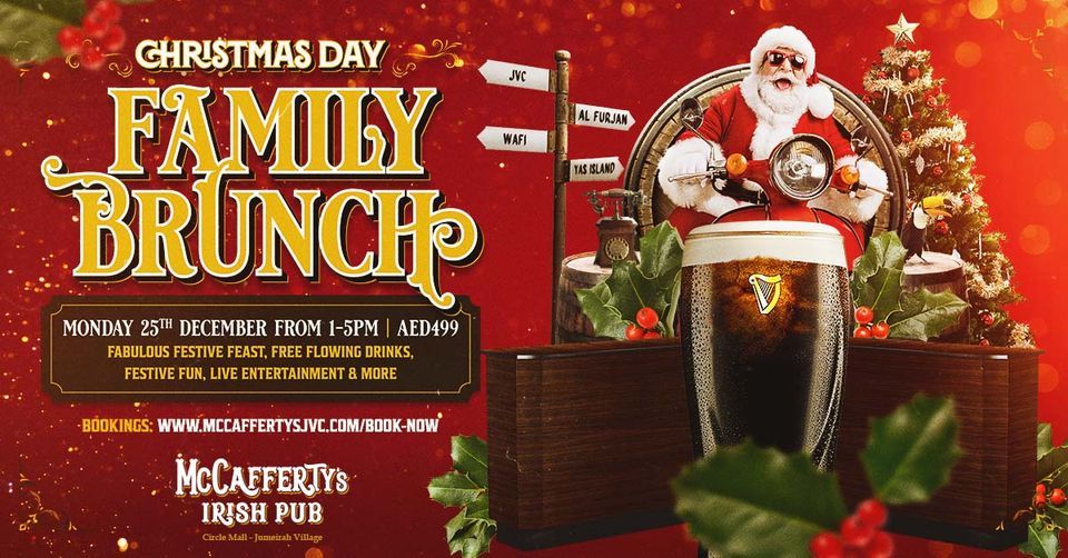 Christmas Day Brunch, McCafferty's JVC, Bur Dubai, December 25 2025