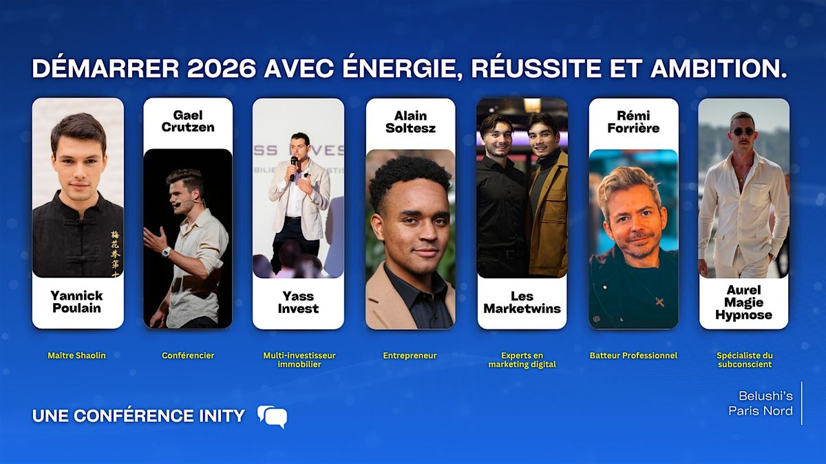 Conférence Ascension : démarrer 2026 avec énergie, réussite et ambition., 6 December | Event in Paris