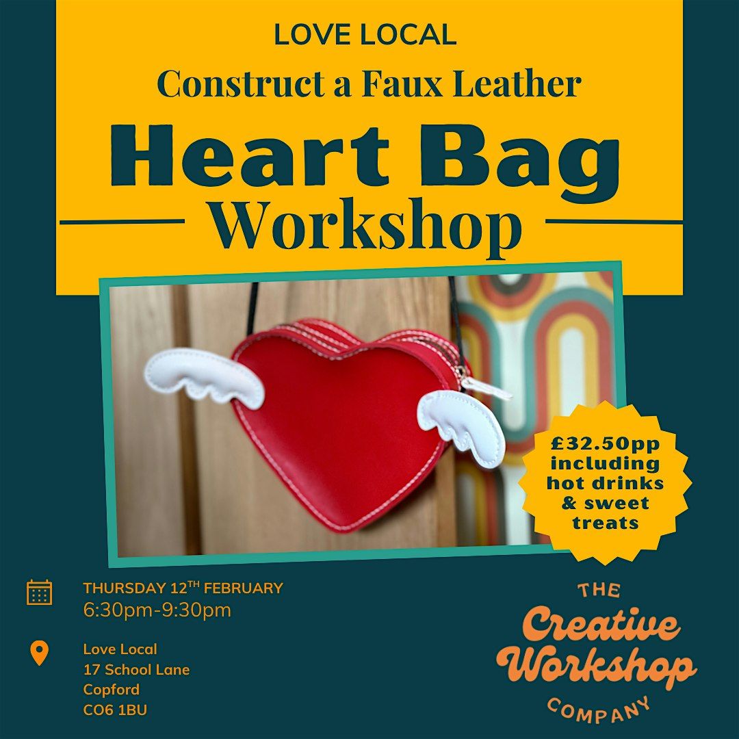 Heart Bag Workshop, 12 February | Event in Copford | AllEvents