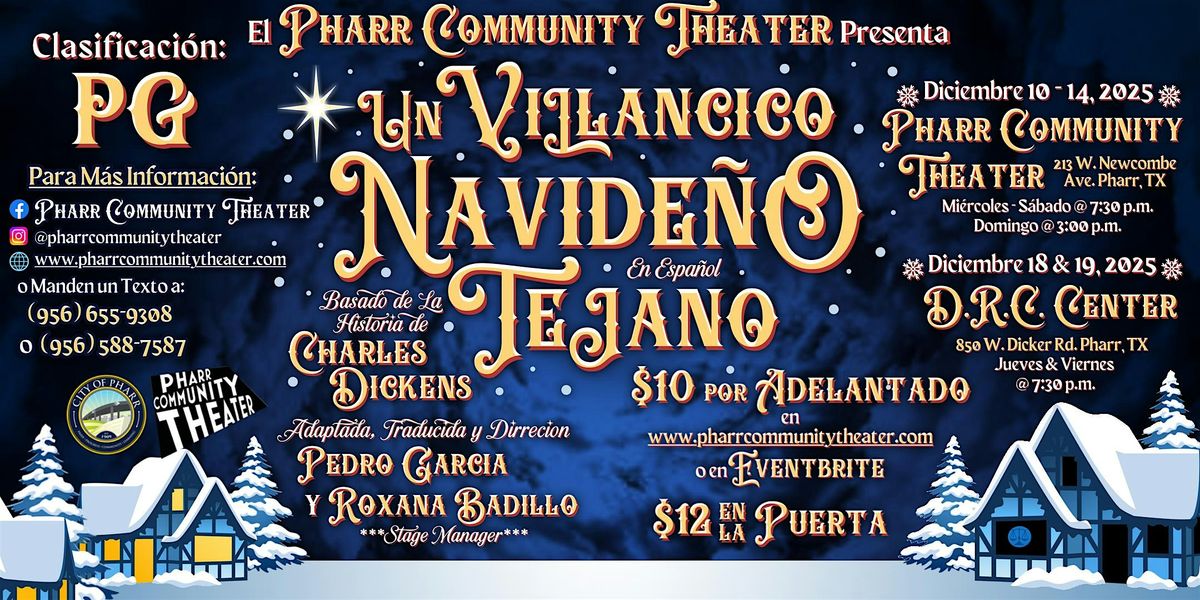 "Un Villancico Navideño Tejano" (A Tejano Christmas Carol) *En Español, 18 December | AllEvents