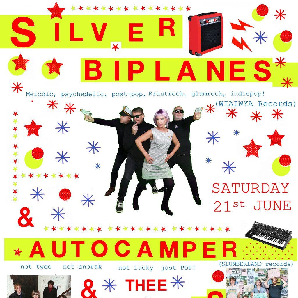 Silver Biplanes, Autocamper and Thee Mightees live in Sheffield | Event in Sheffield | AllEvents
