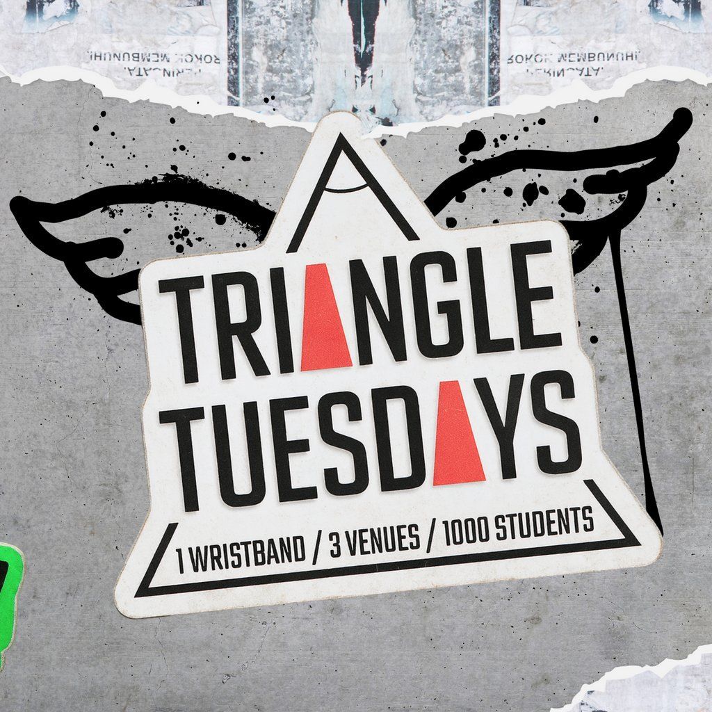 Triangle Tuesdays - 3 Venues - 1000 + Students - 1 Ticket, 30 September | Event in Bristol | AllEvents