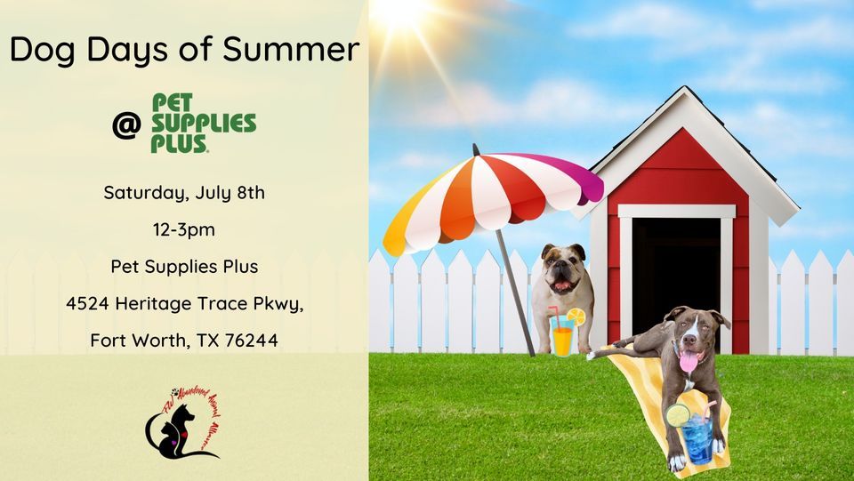 FWAAA Dog Days of Summer Meet and Greet PSP Heritage Trace, Pet