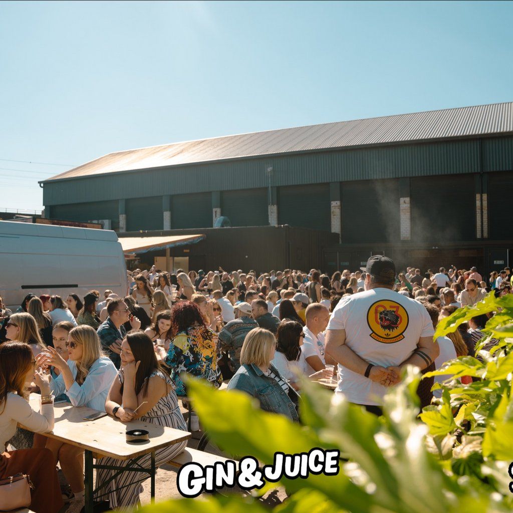 Gin & Juice Old School HipHop Outdoor & Indoor Summer BBQ