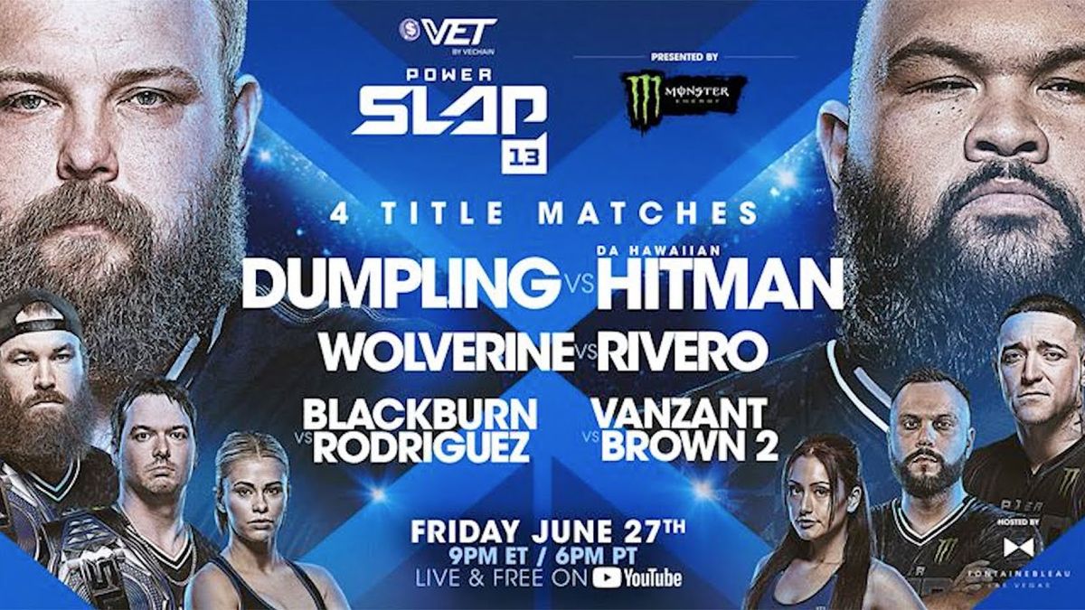 Power Slap 13: Dumpling vs. Da Hawaiian Hitman, 26 June | Event in Las Vegas | AllEvents