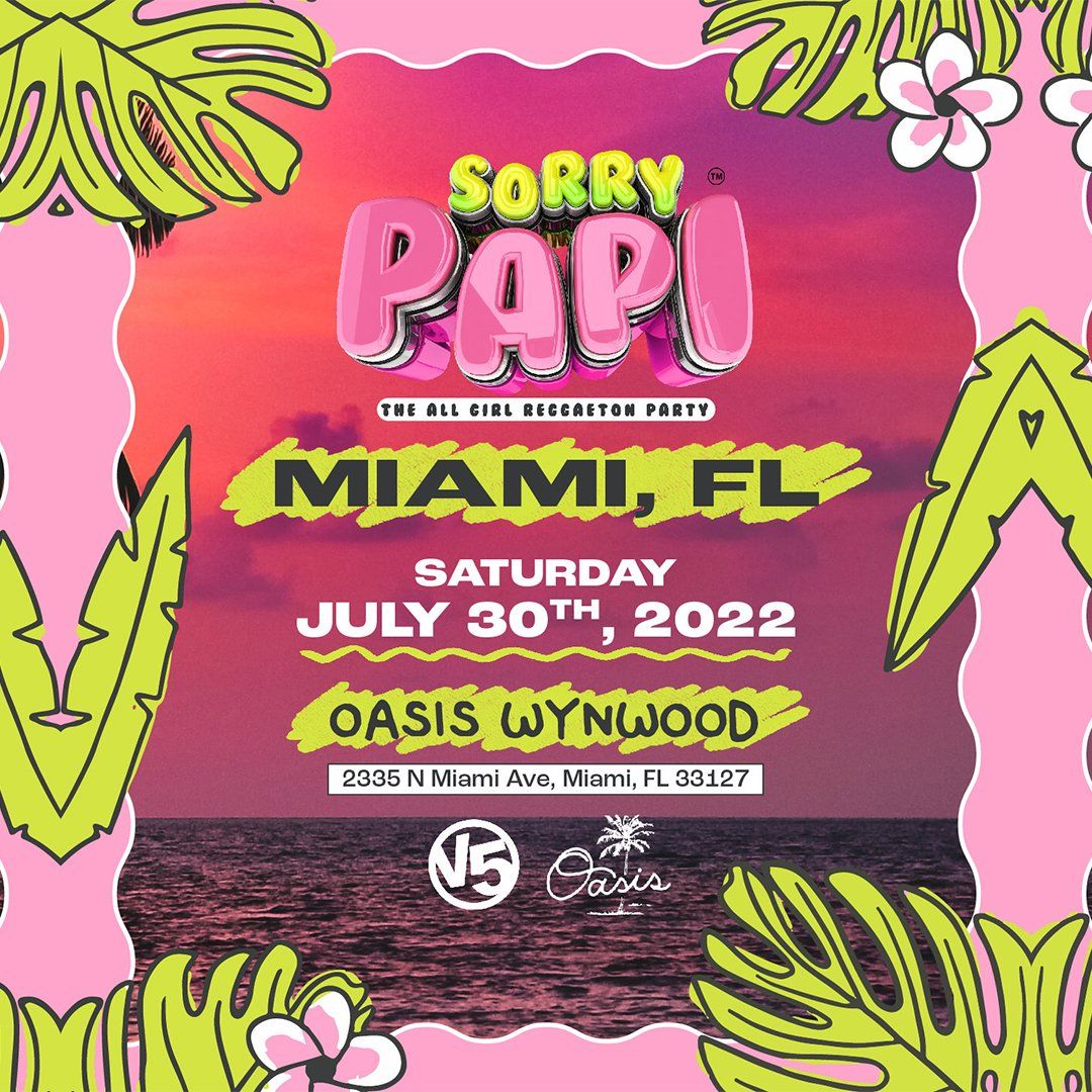 Sorry Papi at The Fillmore Charlotte, 11 July | Event in Charlotte | AllEvents
