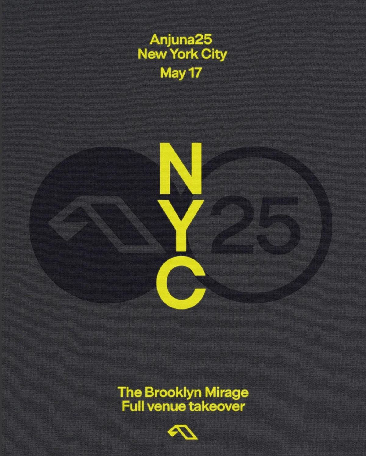 Anjuna25 New York City at Brooklyn Mirage - Avant Gardner | Event in Brooklyn | AllEvents