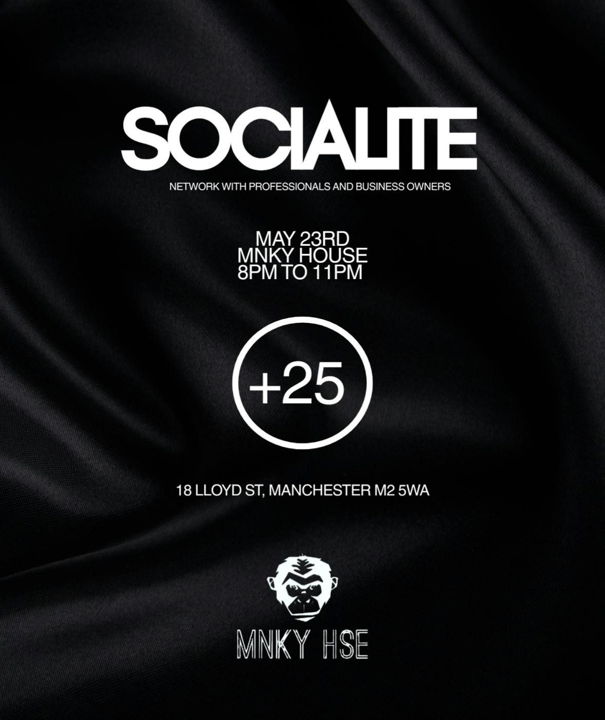 SOCIALITE I Elevated Networking , 23 May | Event in Manchester | AllEvents