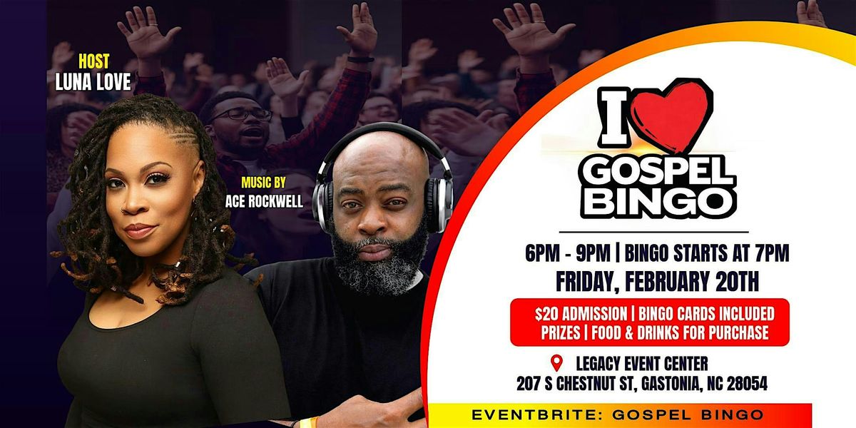 GOSPEL BINGO - FEBRUARY