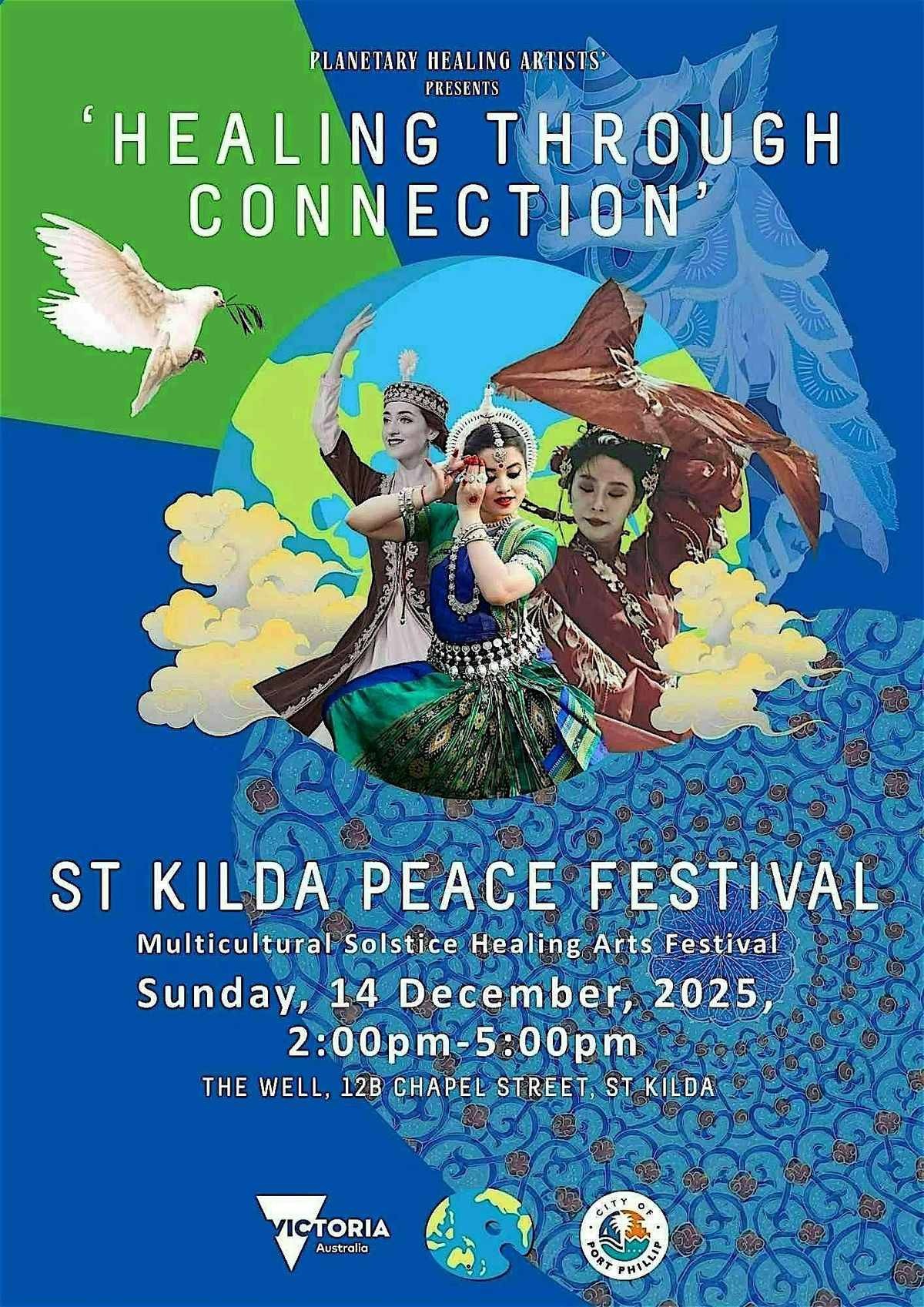 St Kilda Peace Festival - "Healing the Community', 14 December | Event in St Kilda | AllEvents