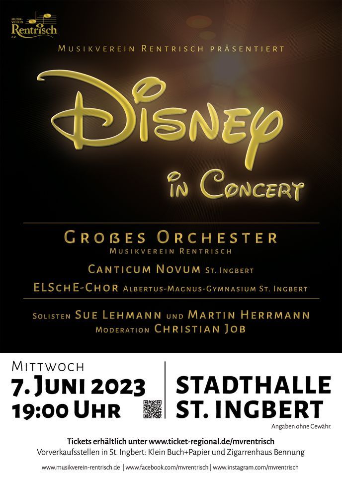 Disney in Concert, Stadthalle Sankt Ingbert, June 7 2023 AllEvents.in Disney in Concert, Stadthalle Sankt Ingbert, June 7 2023 AllEvents.in