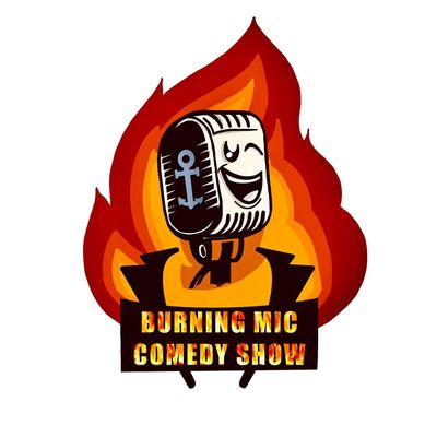 Burning Mic Comedy Show logo