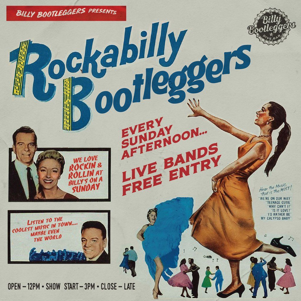 Rockabilly Bootleggers - EVERY SUNDAY @ BILLY'S | Event in Newcastle Upon Tyne | AllEvents