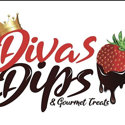 Divas Dips & Gourmet Treats logo