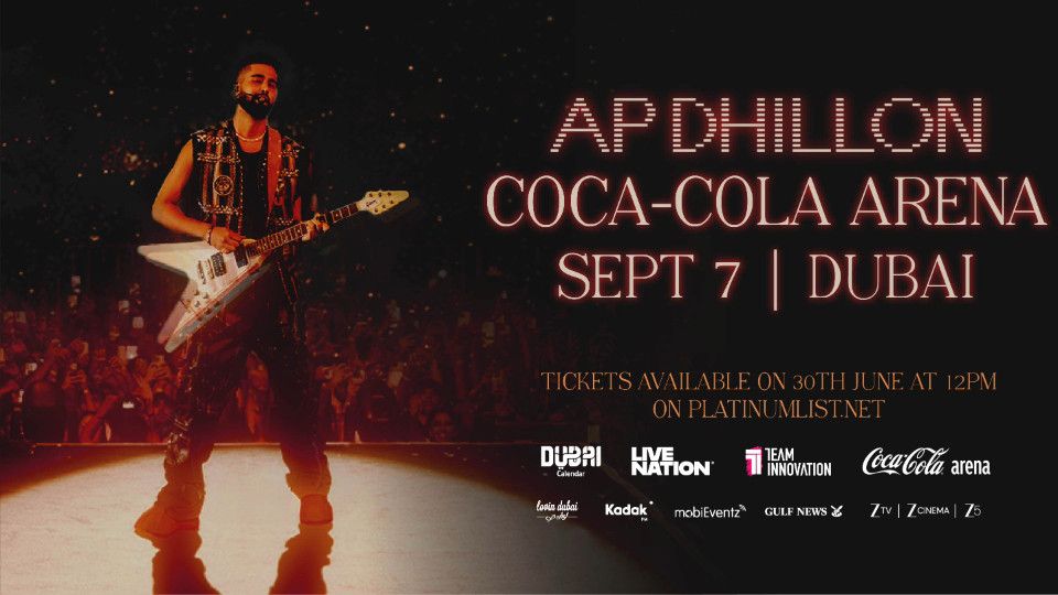 AP Dhillon, 7 September | Event in Dubai | AllEvents