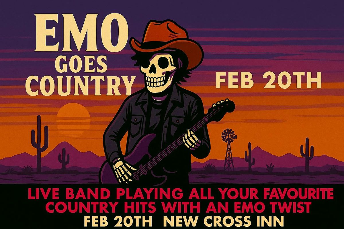 Emo Goes Country - Live Show , 20 February | Event in London | AllEvents