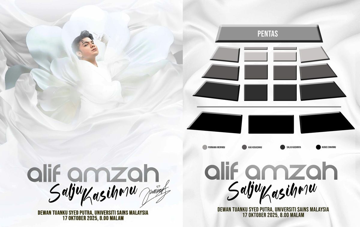 Alif Amzah Live 2025 : Salju Kasihmu, 17 October | Event in Bayan Lepas | AllEvents