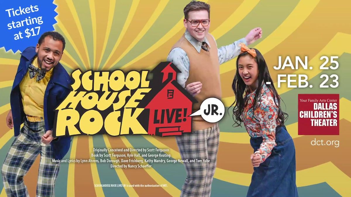 Schoolhouse Rock Live - Sensory-Friendly Performance, 9 May | Event in Raleigh | AllEvents