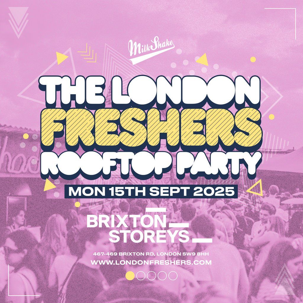 The London Freshers Rooftop Party, 15 September | Event in London | AllEvents