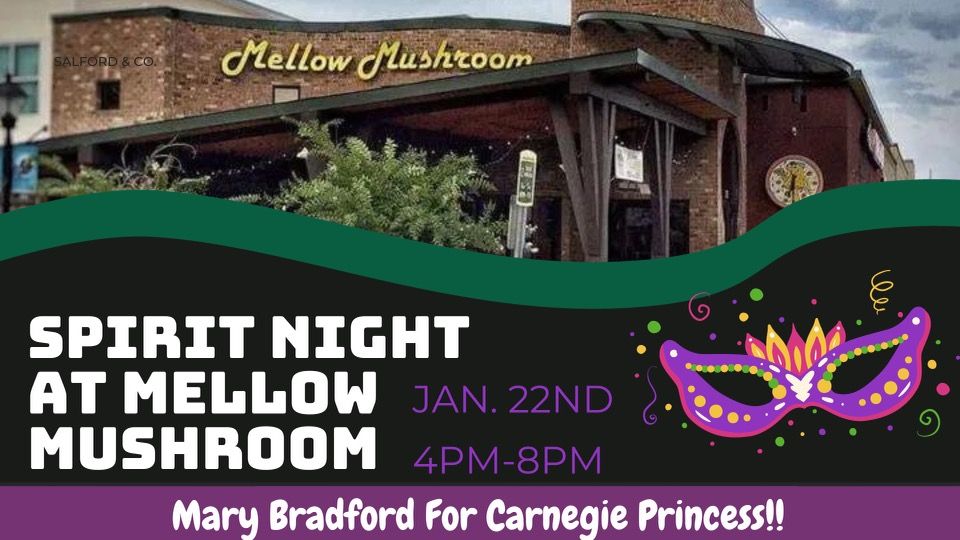 Spirit Night at Mellow Mushroom, Mellow Mushroom (202 Moulton St E ...